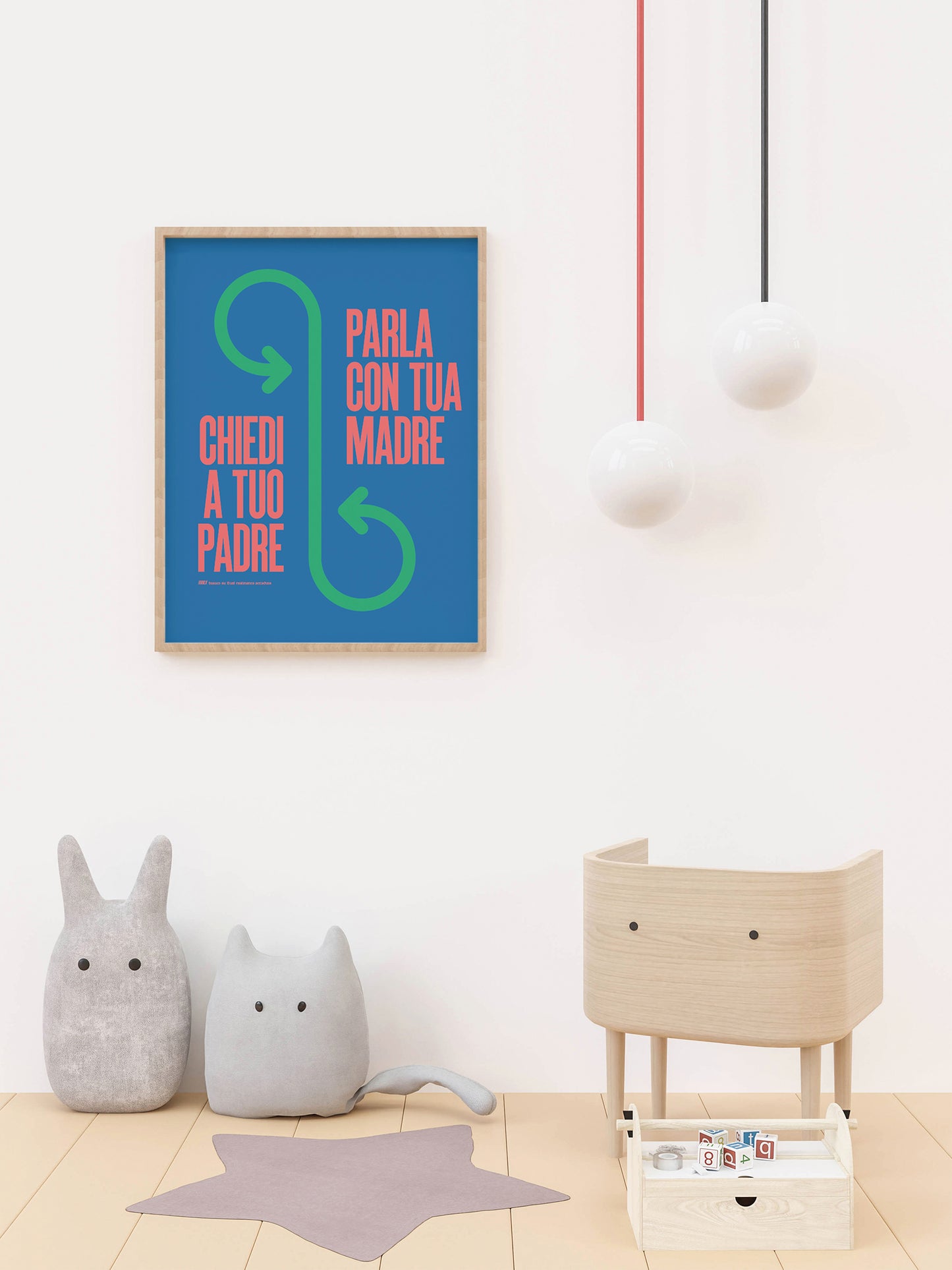 Parla con tua madre <----> Chiedi a tuo padre