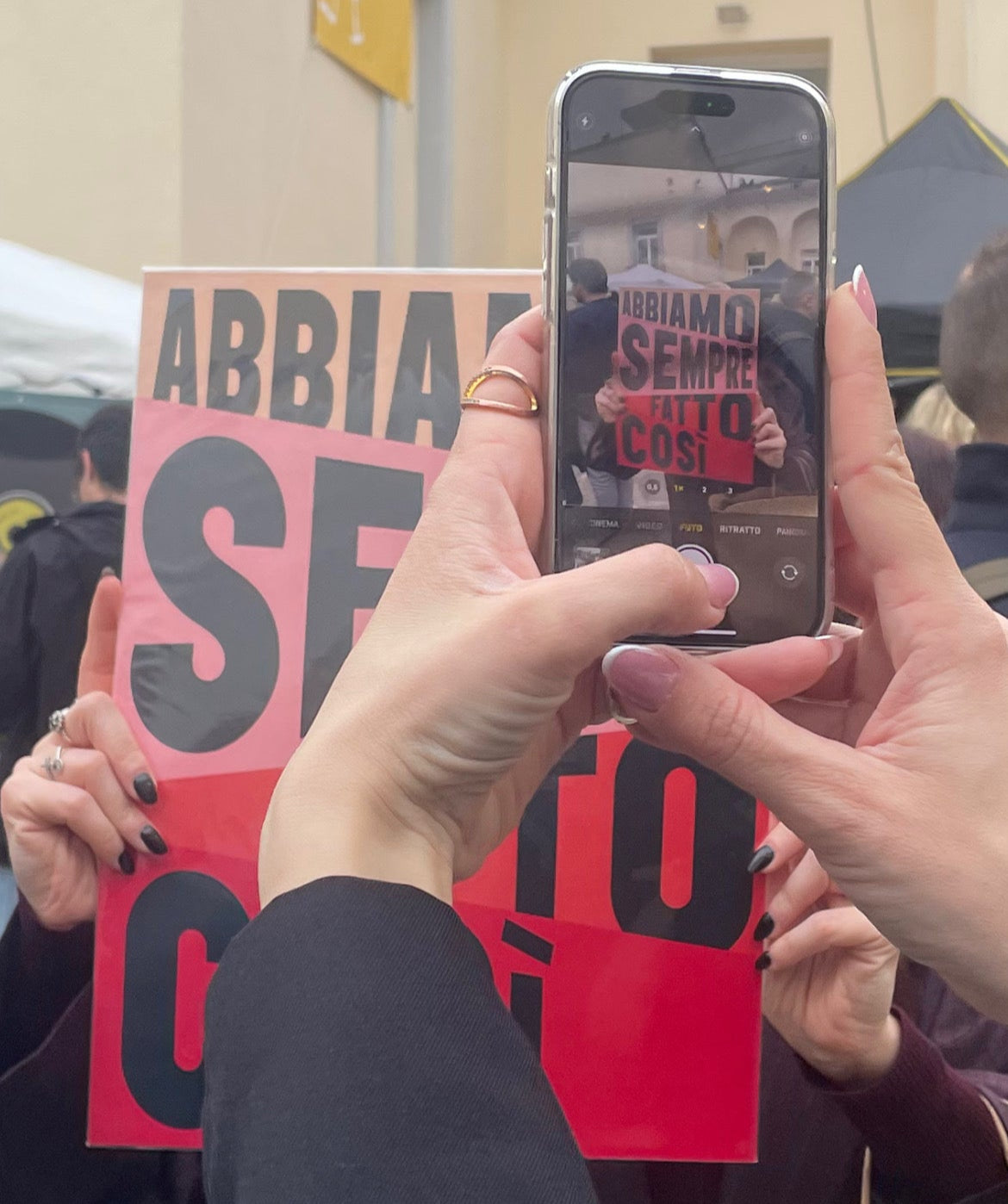 Abbiamo sempre fatto così