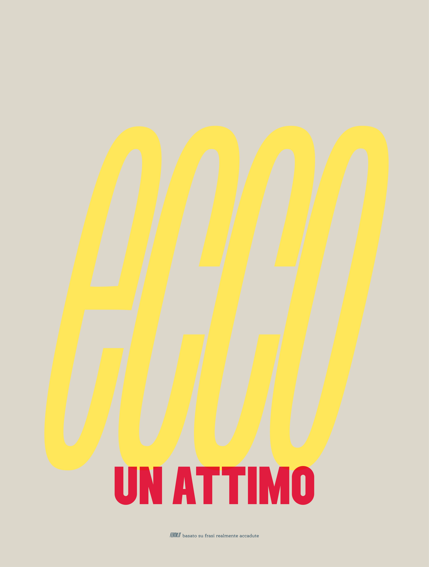 Ecco...un attimo
