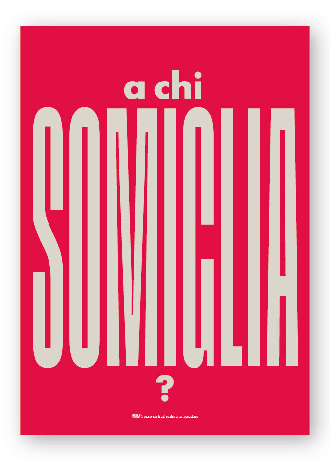 A chi somoglia?
