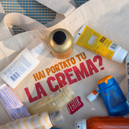 Borsa mare | Hai portato tu la crema?