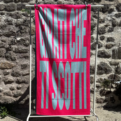 Telo da mare | Girati che ti scotti - 80x160cm