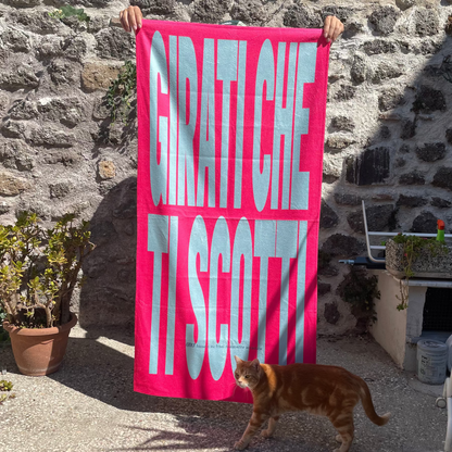 Telo da mare | Girati che ti scotti - 80x160cm