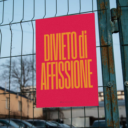 Divieto di affissione