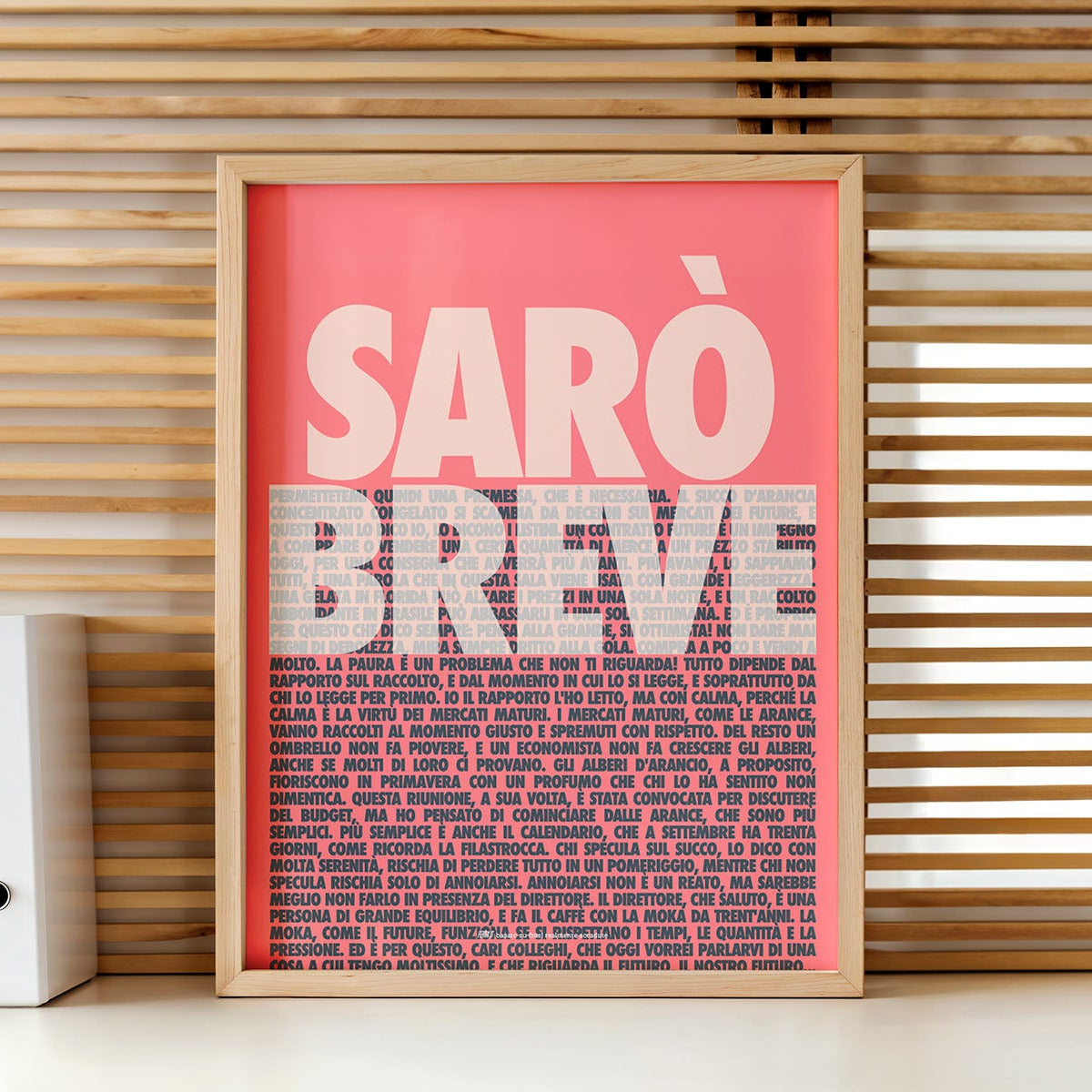 Sarò breve