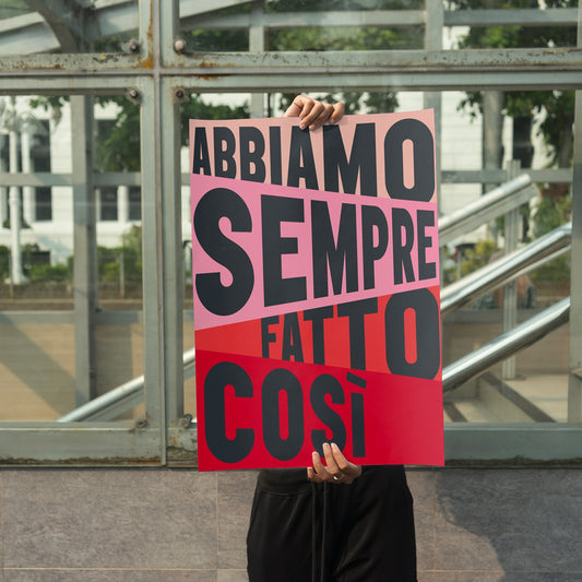 Abbiamo sempre fatto così