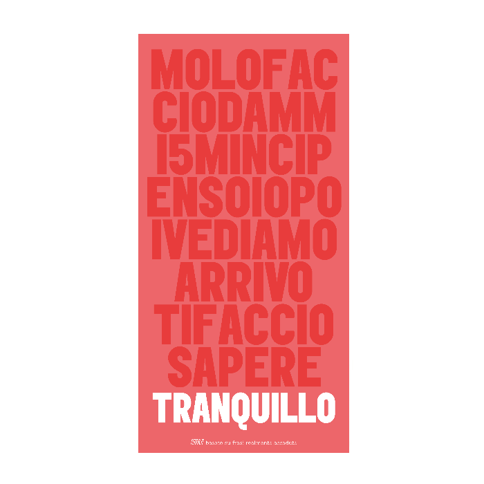 Telo da mare Tranquillo - 80x160 cm